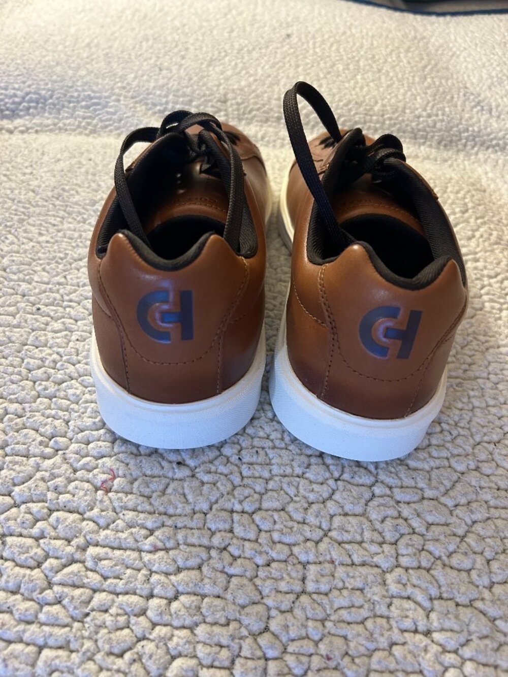 (NWT) Cole Haan -- tan/ ivory, Grand Crosscourt daily sneaker - Picture 4 of 5